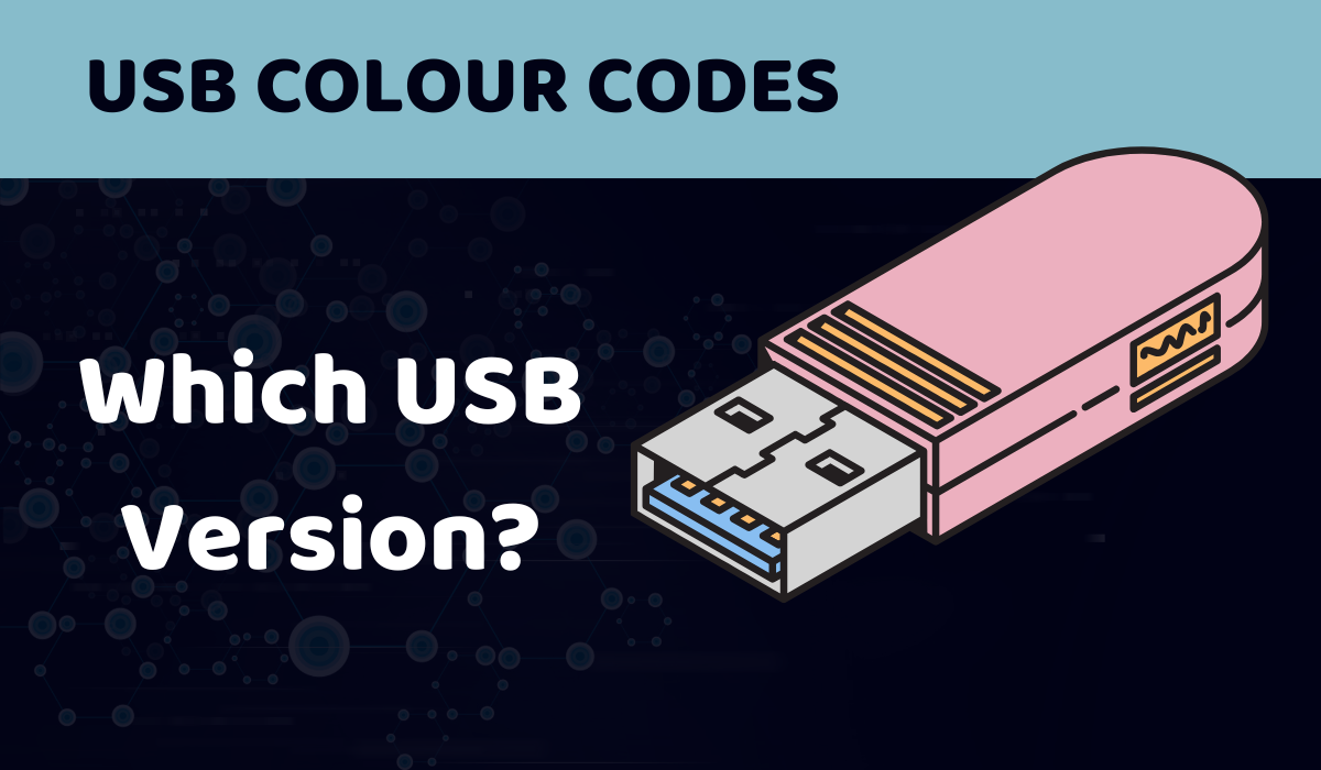 usb colour code which usb version