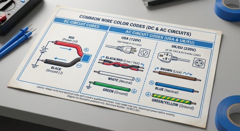 Ryb Cable Code Soldering wire color codes for electronics repair | Rotating USB Cable
