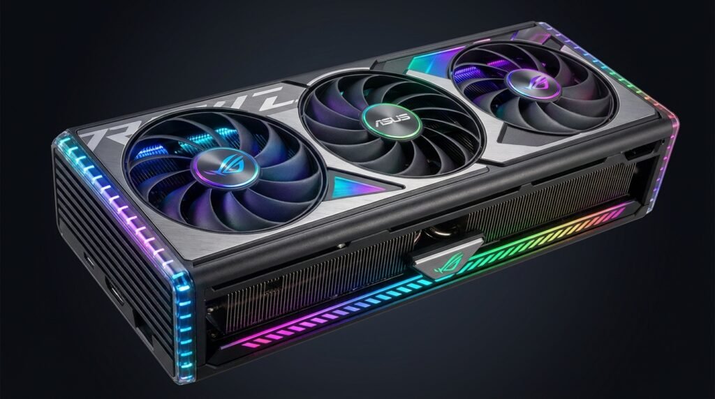 ASUS ROG Strix GPU light color codes | Rotating USB Cable