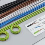 Visual representation of standard wire color codes for safe electronic connections