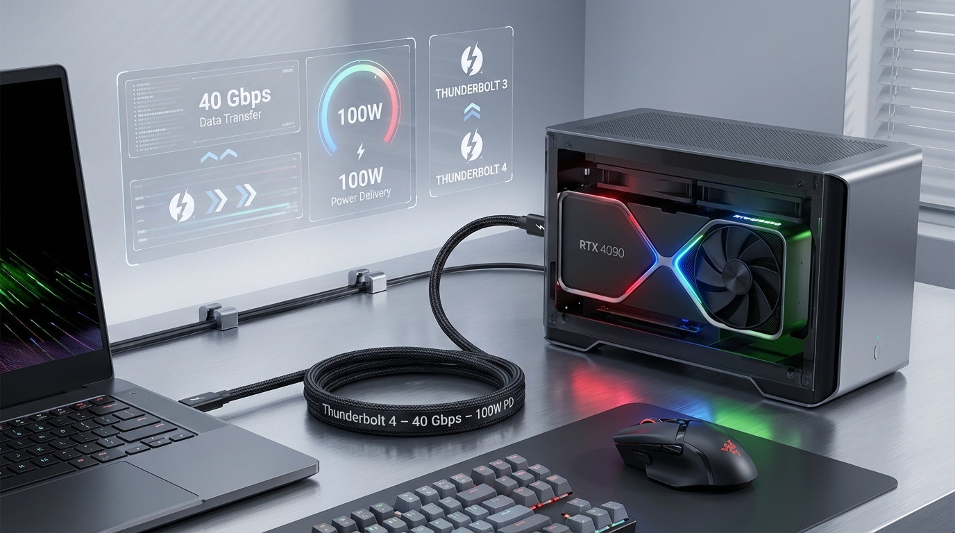 Thunderbolt 4 Cable for eGPU: What You Need to know