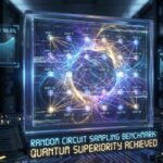 Quantum circuit diagram demonstrating Random Circuit Sampling